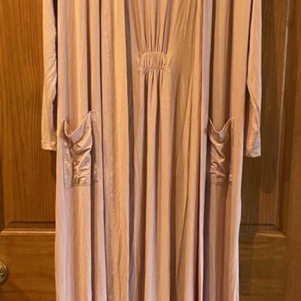 NWT! Barefoot Dreams Duster /Robe Elegant faded rose